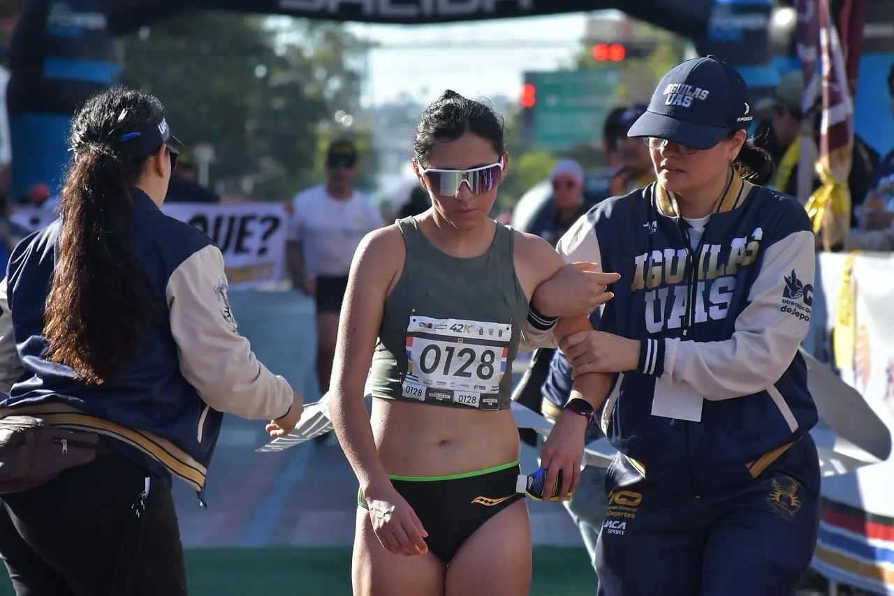 $!Alfred Kipserem y María Ruiz conquistan el Maratón Internacional de Culiacán 2026