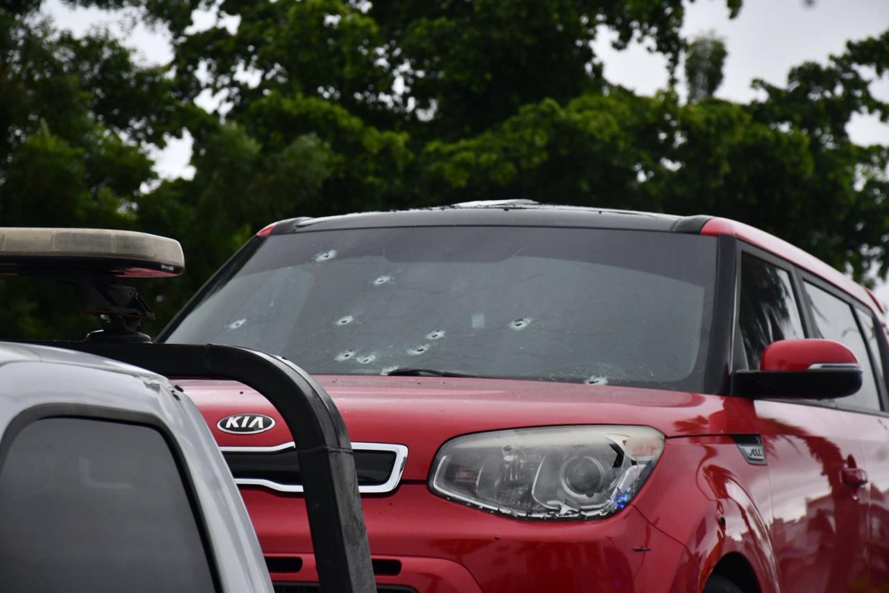 $!Ataque armado en la caseta municipal del sector Valle Alto deja un elemento lesionado, en Culiacán