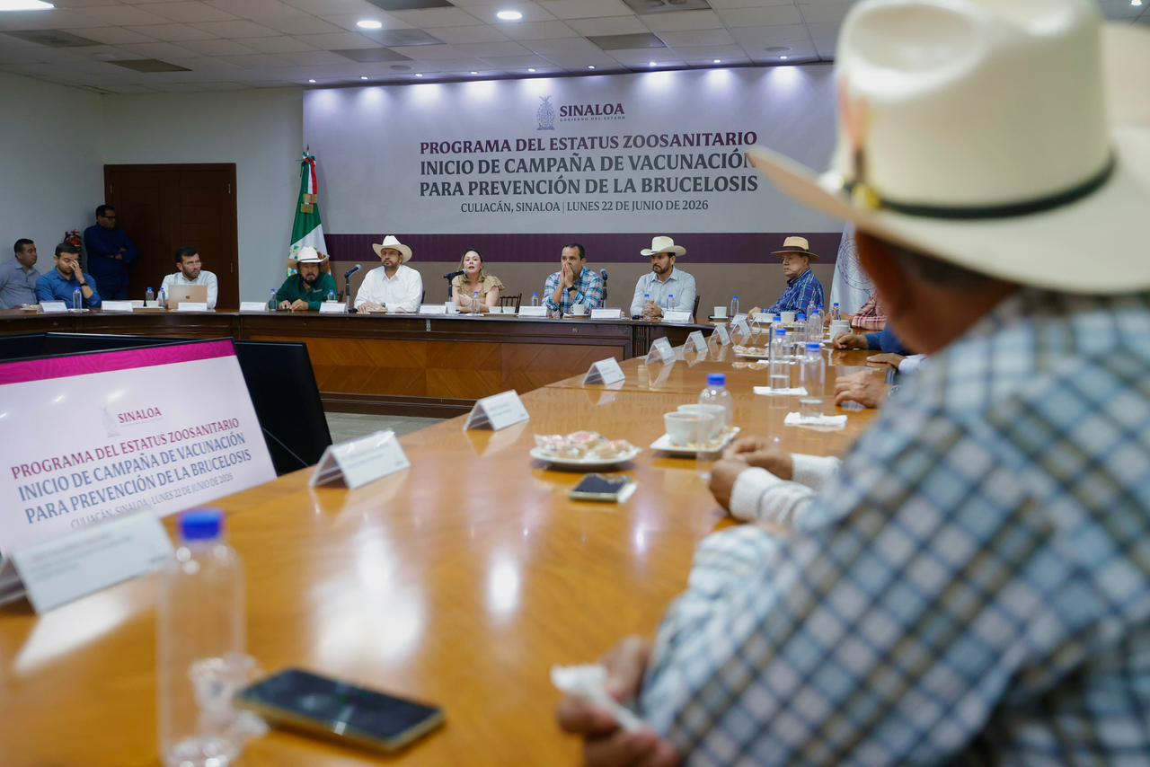 $!Inician campaña de vacunación contra la brucelosis bovina en Sinaloa; aplicarán dosis a 50 mil cabezas de ganado