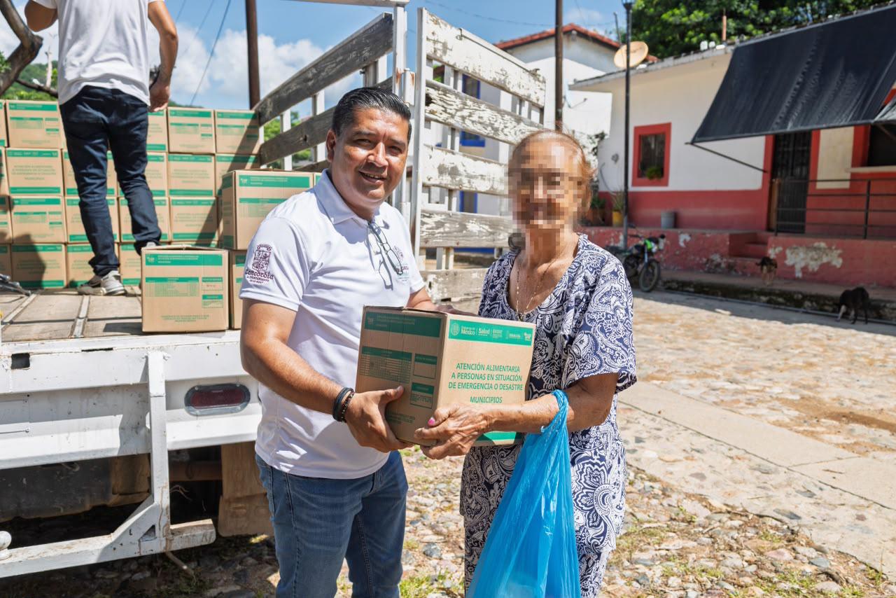 $!Concordia lleva apoyos alimentarios y medicamentos a comunidades