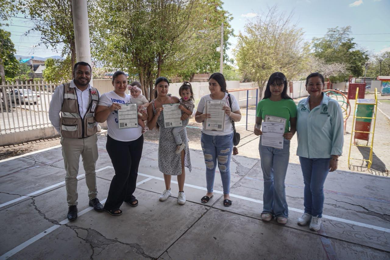 $!DIF Culiacán y Renapo garantizan derecho a la identidad con jornada gratuita en la colonia CNOP