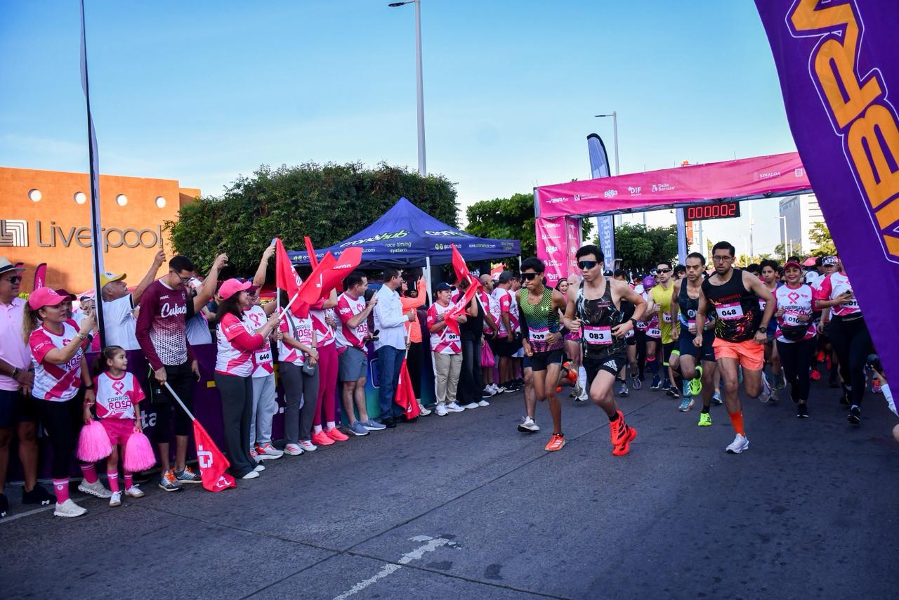 $!Culiacán corre por la vida en la Carrera Rosa Delia Barraza 2025