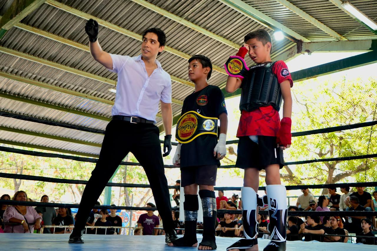 $!Reúne Tercer Torneo Municipal de Kickboxing a casi 100 peleadores de 10 academias, en Mazatlán