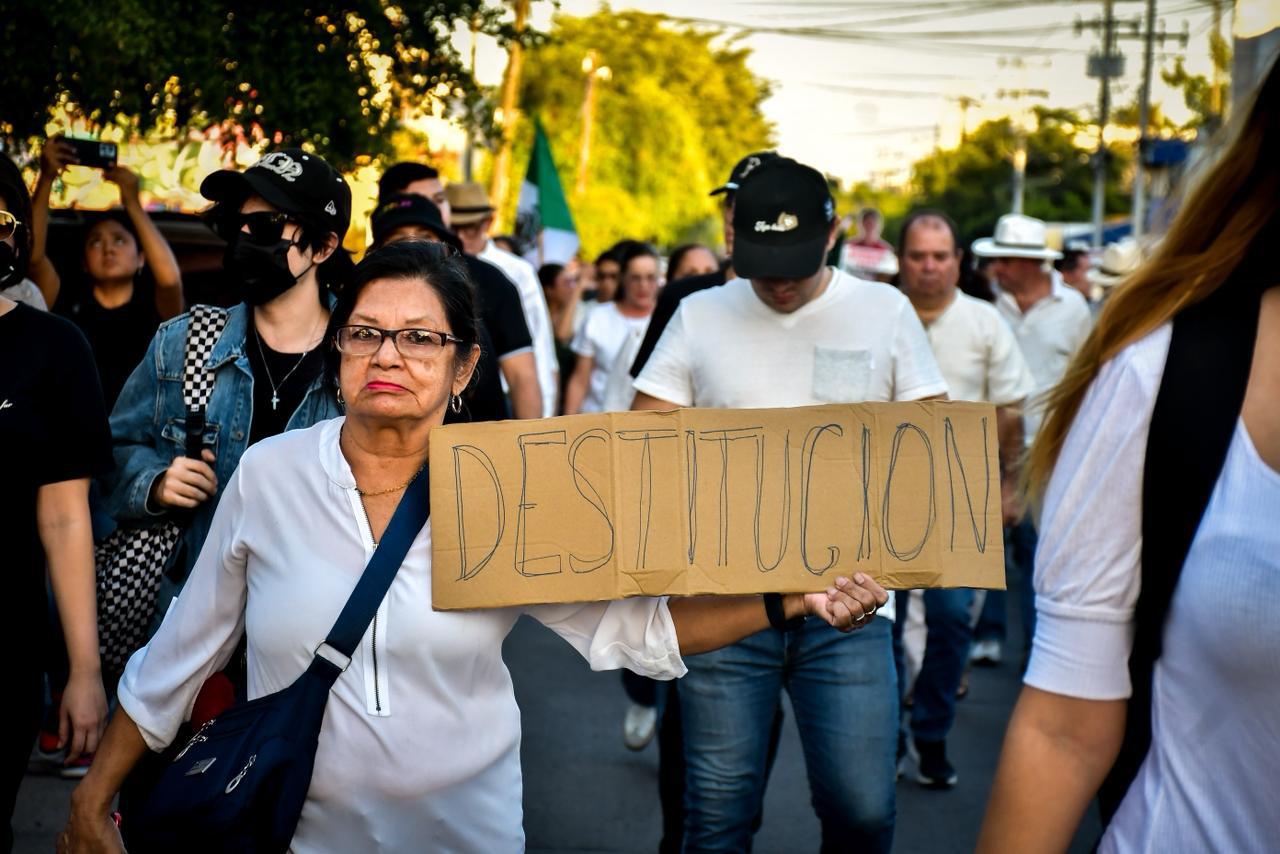 $!Manifestación de Generación Z une a jóvenes, madres buscadoras y activistas contra la crisis de violencia en Culiacán