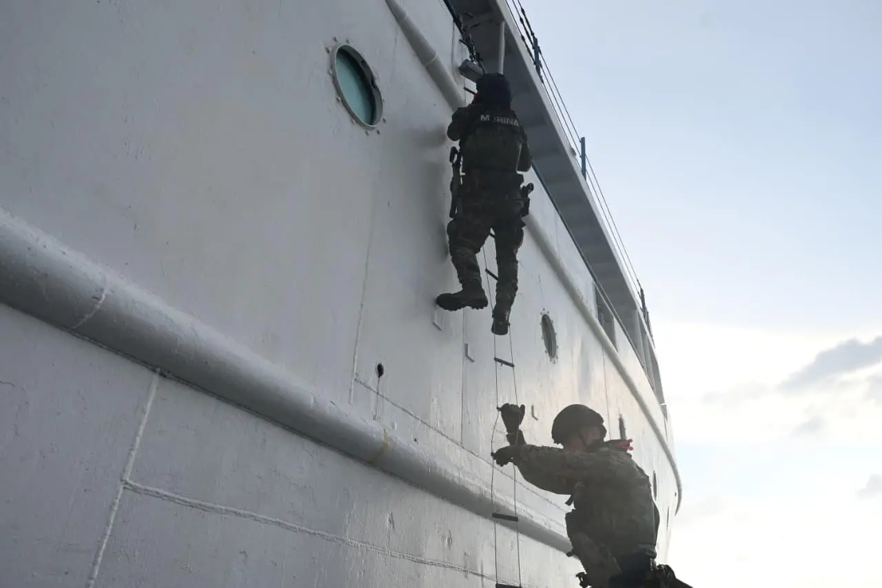 $!Armada fortalece operaciones de interdicción para combatir delitos en el mar