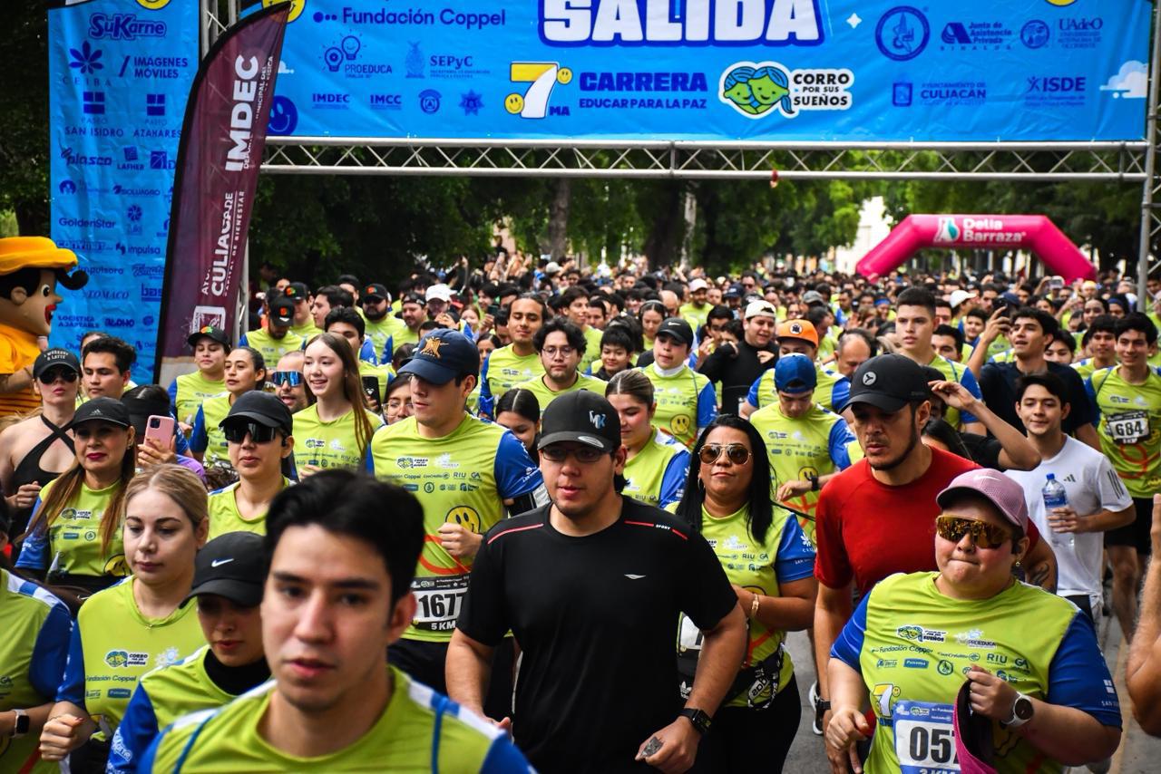 $!Culiacán impulsa la educación con la carrera ‘Corro por sus Sueños’ de ProEduca