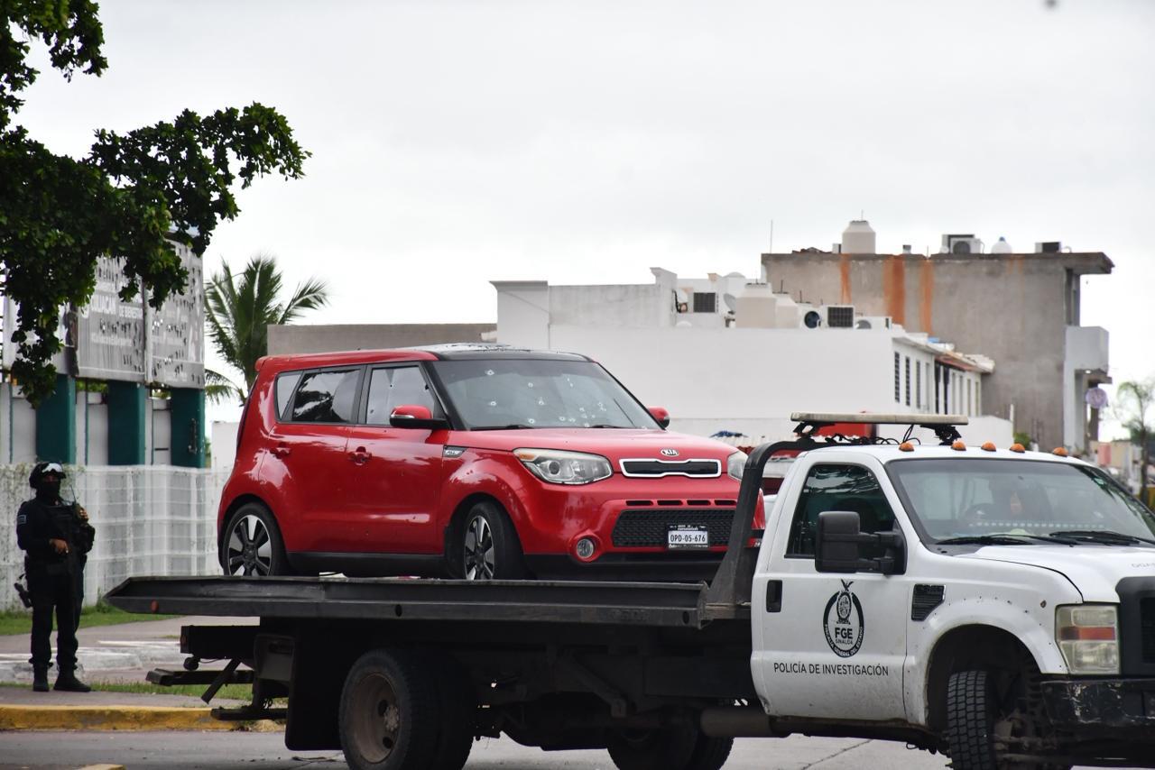 $!Ataque armado en la caseta municipal del sector Valle Alto deja un elemento lesionado, en Culiacán