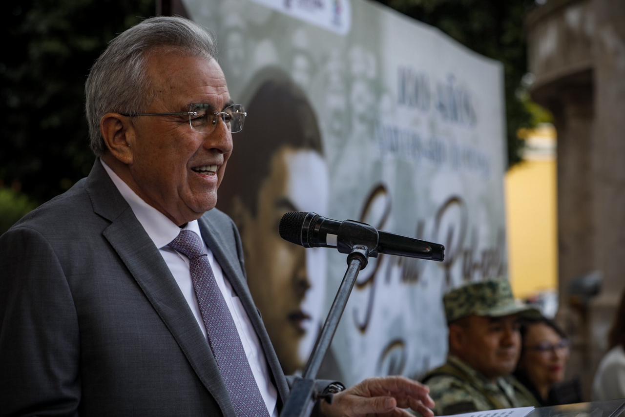 $!El General Rafael Buelna fue un hombre de una sola pieza: Rocha Moya