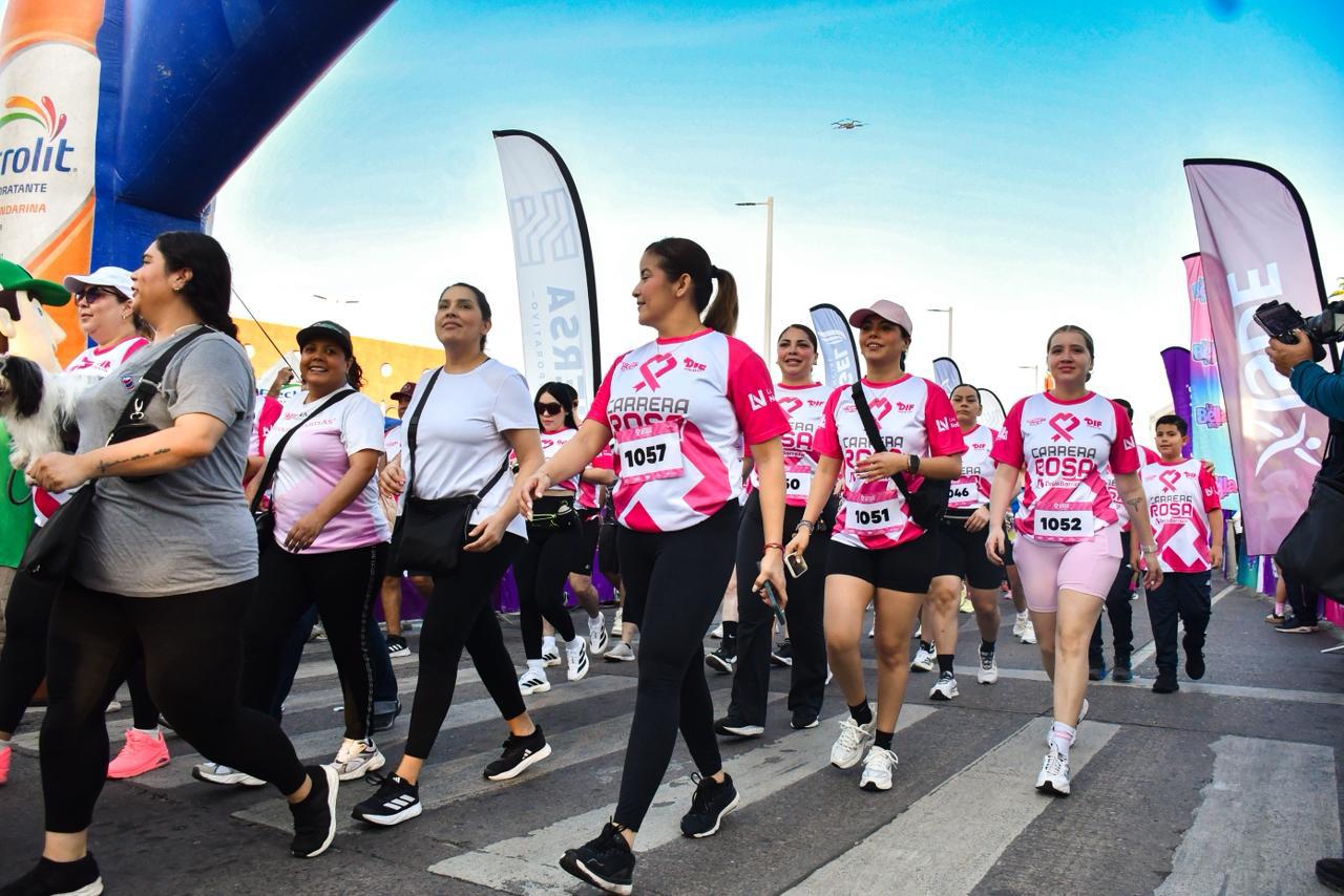 $!Culiacán corre por la vida en la Carrera Rosa Delia Barraza 2025