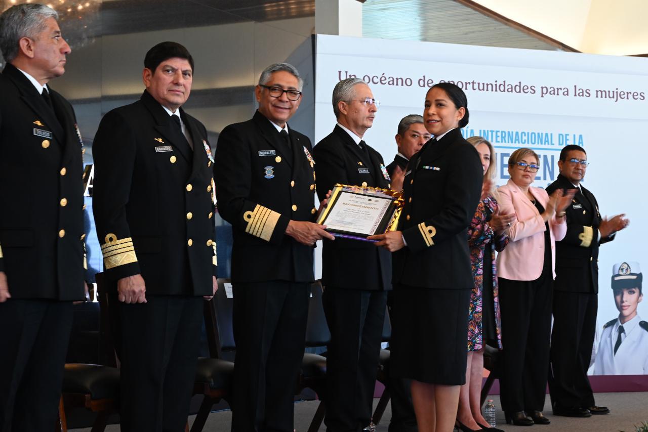 $!Conmemora la Marina el Día Internacional de la Mujer en el Sector Marítimo 2025