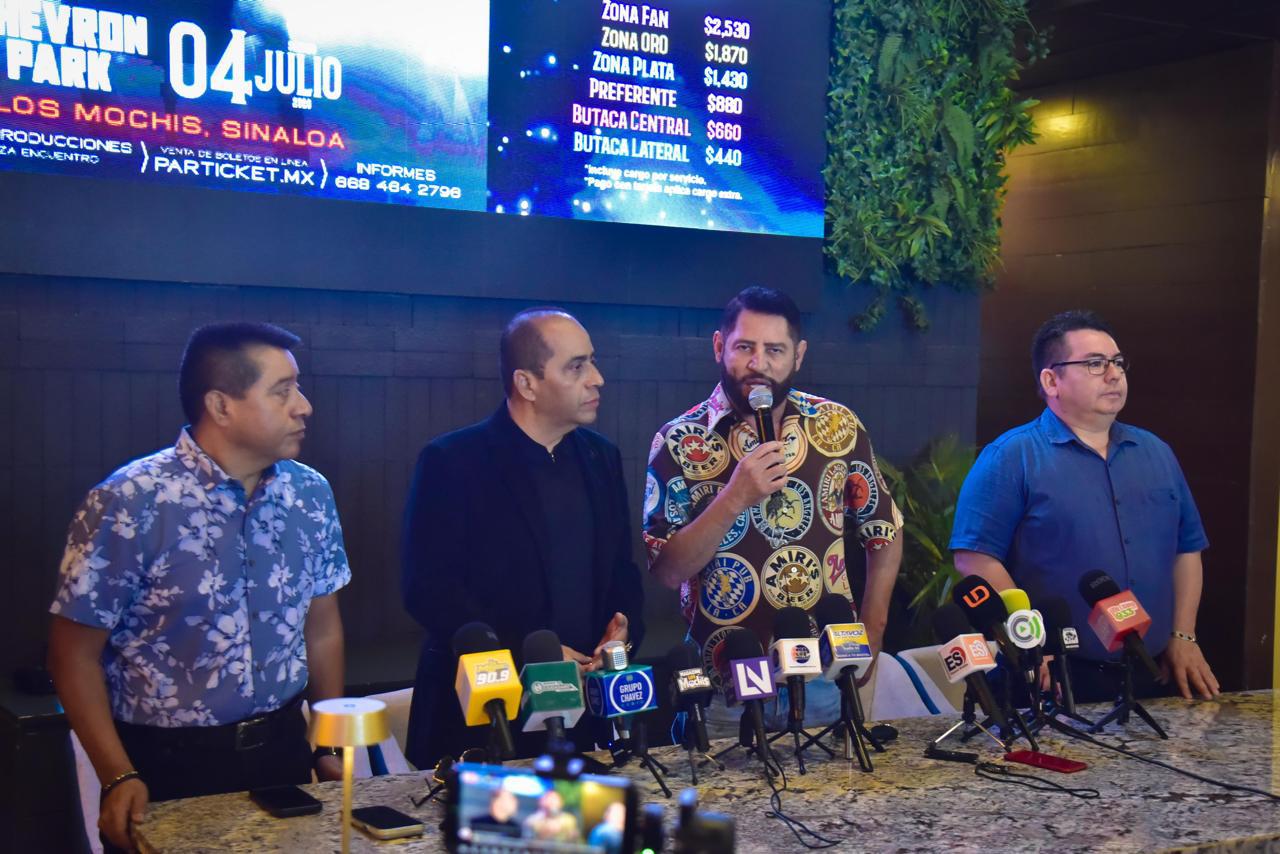 $!Los organizadores afirmaron que producciones de gran formato como la de Pancho Barraza fortalece la oferta cultural y de entretenimiento de Los Mochis.