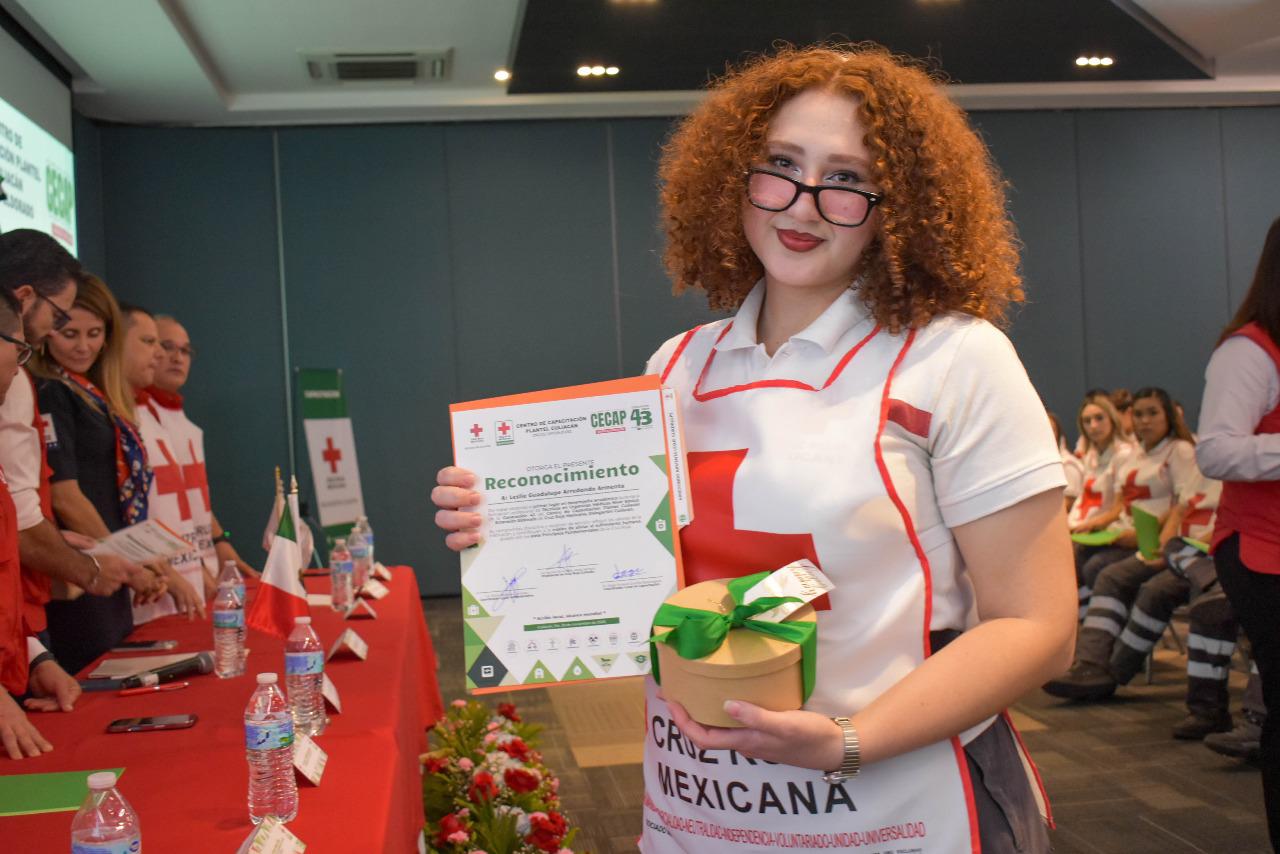 $!Egresan 62 nuevos Técnicos en Urgencias Médicas de la Cruz Roja Culiacán
