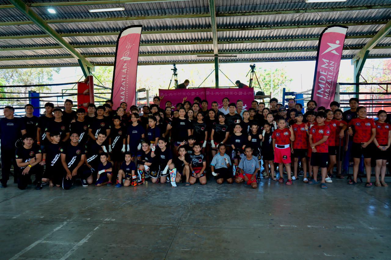 $!Reúne Tercer Torneo Municipal de Kickboxing a casi 100 peleadores de 10 academias, en Mazatlán