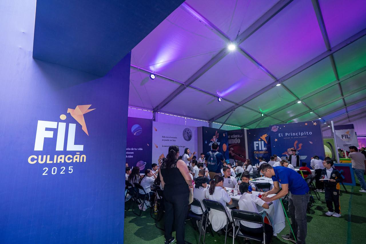 $!Atrae FIL Culiacán a más de 120 mil visitantes; celebran también 495 aniversario de la ciudad