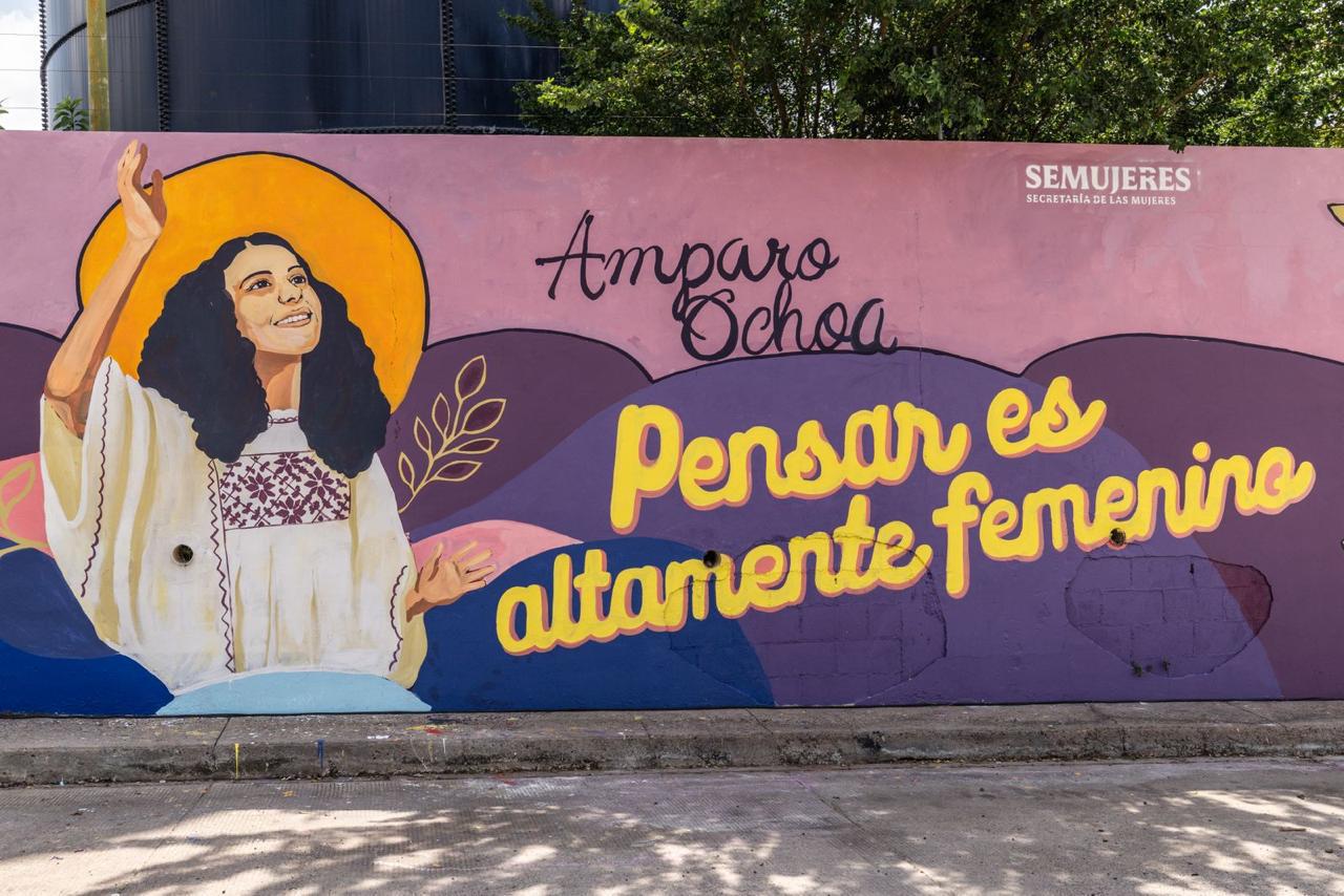 $!El mural está ubicado en el fraccionamiento Los Ángeles.