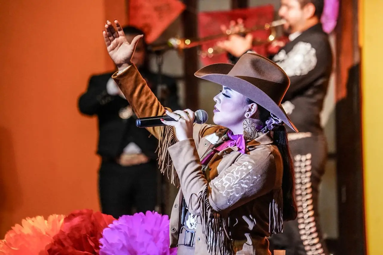 $!Karla Esqueda interpretó a la gran Lucha Villa.