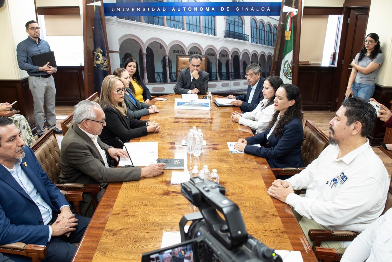 $!Firman CEDH Sinaloa y UAS convenio colaboración para fortalecer la formación y promoción de los derechos humanos