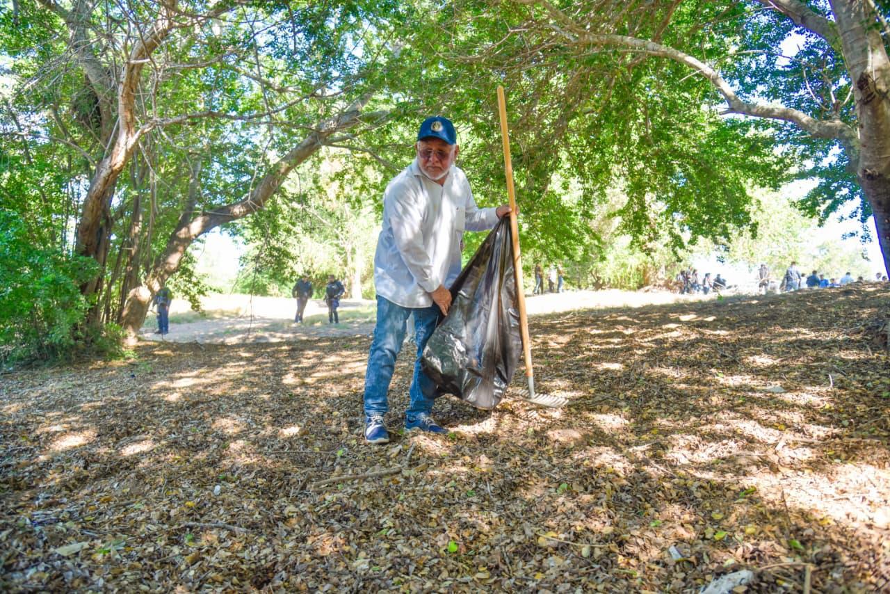 $!Recolectan 160 toneladas de basura en la cuenca del Río Fuerte en Ahome