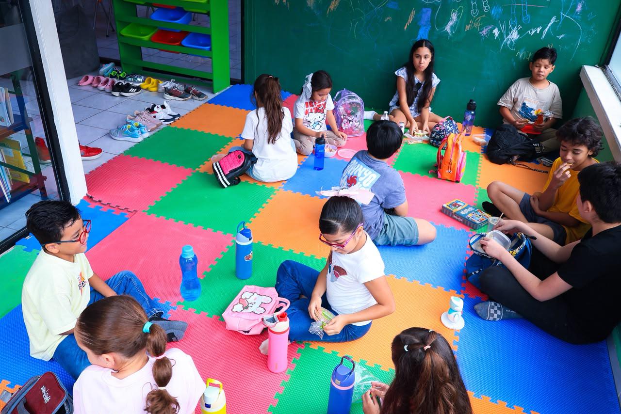 $!Los pequeños realizan diversas actividades.