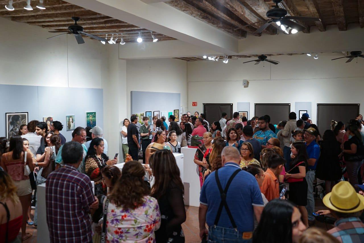 $!Una nutrida asistencia tuvo la exposición.