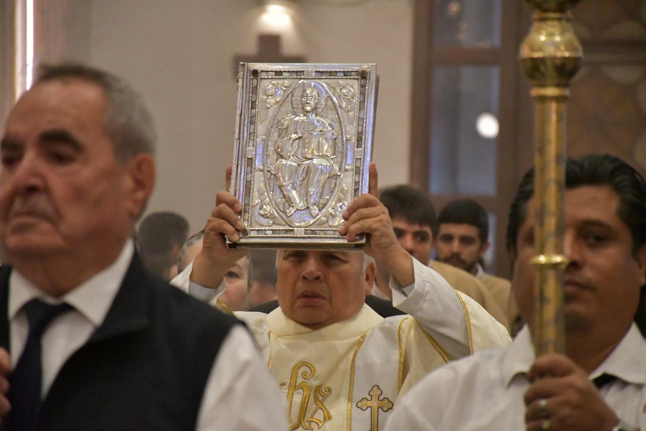 $!Catedral de Culiacán celebra el Jueves Santo con llamado a vivir la fe desde el servicio