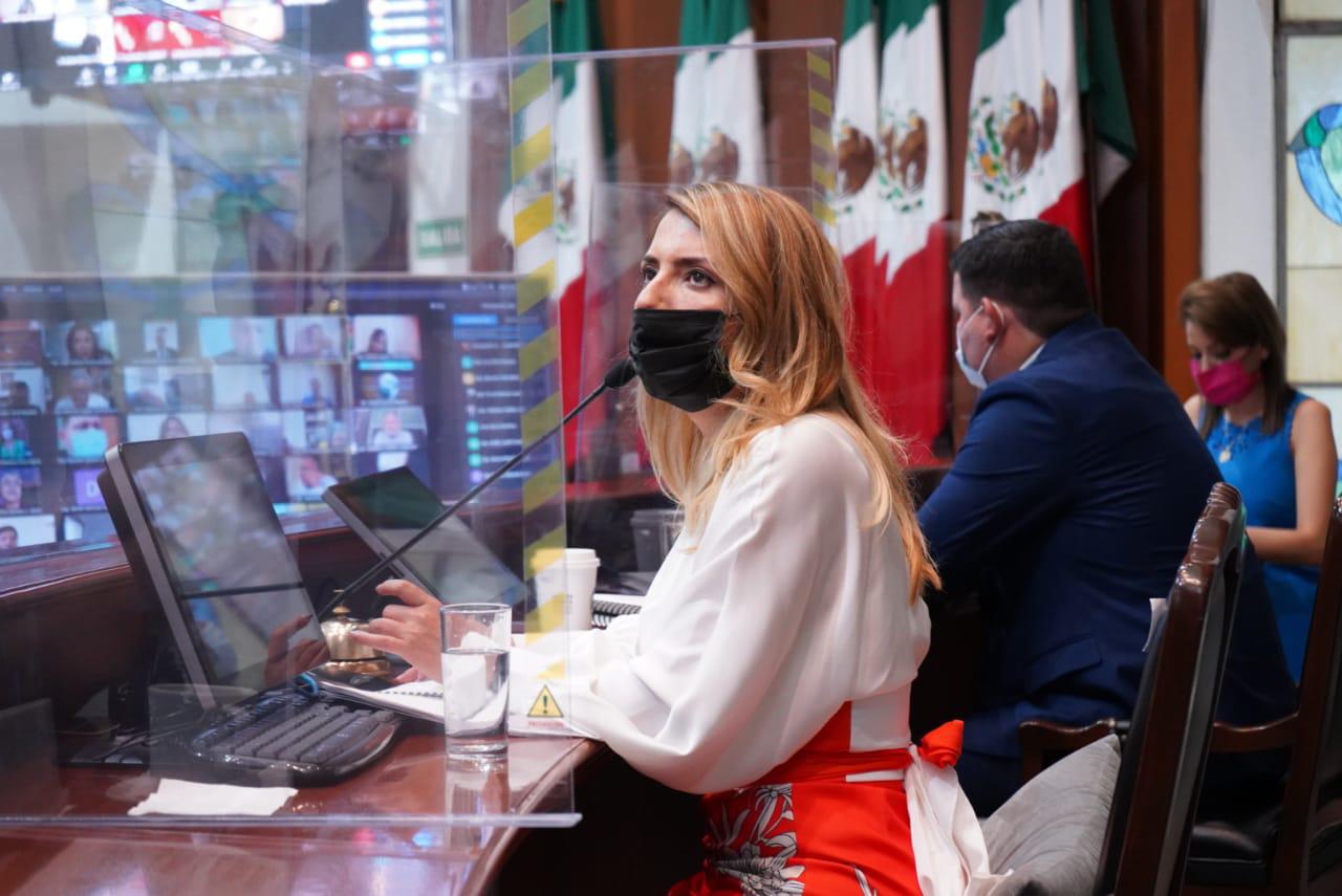 $!Diputada Roxana Rubio Valdez, presidenta de la Mesa Directiva del Congreso de Sinaloa