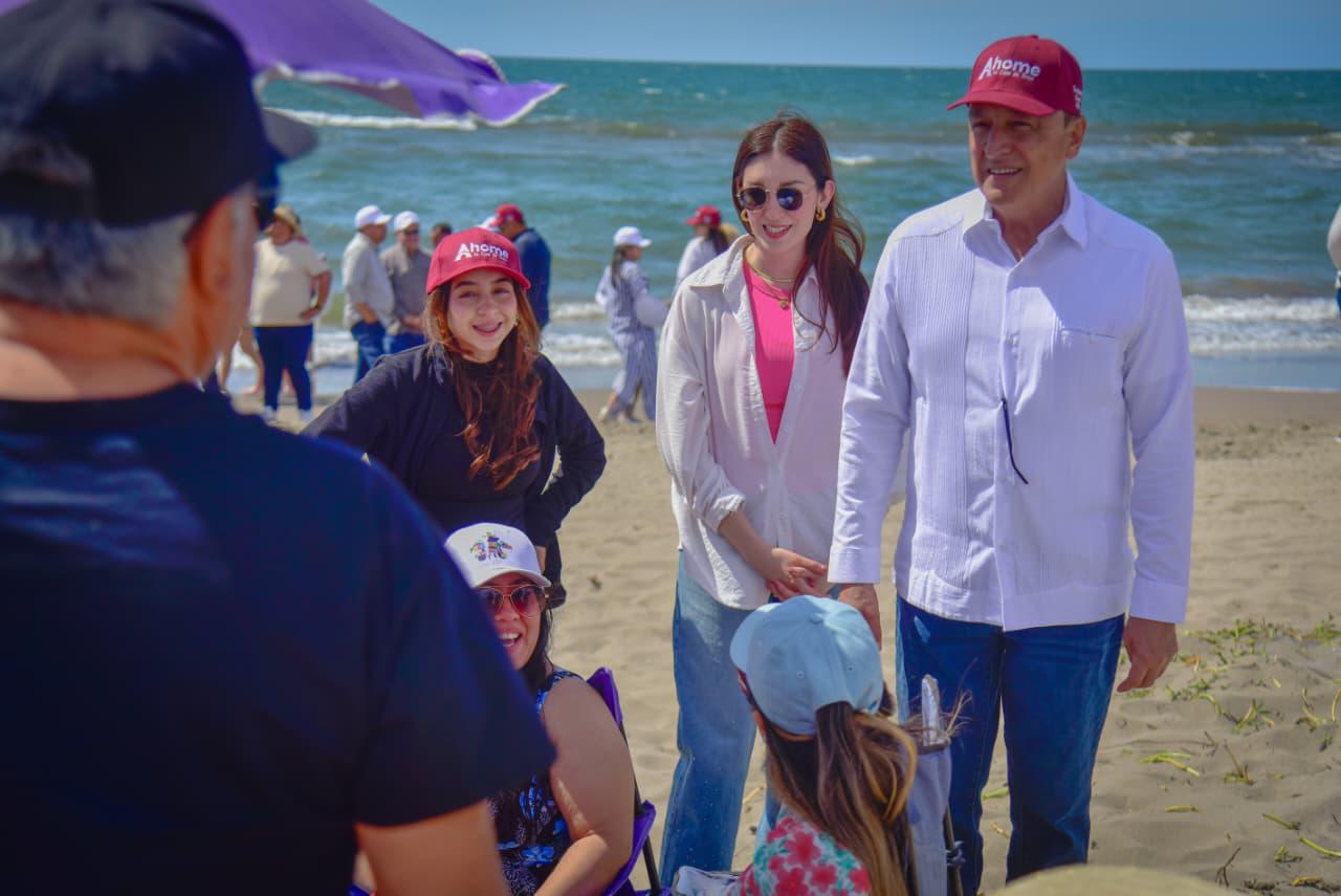 $!Jueves Santo transcurre sin contratiempos en Ahome; autoridades vigilan playas y centros ceremoniales