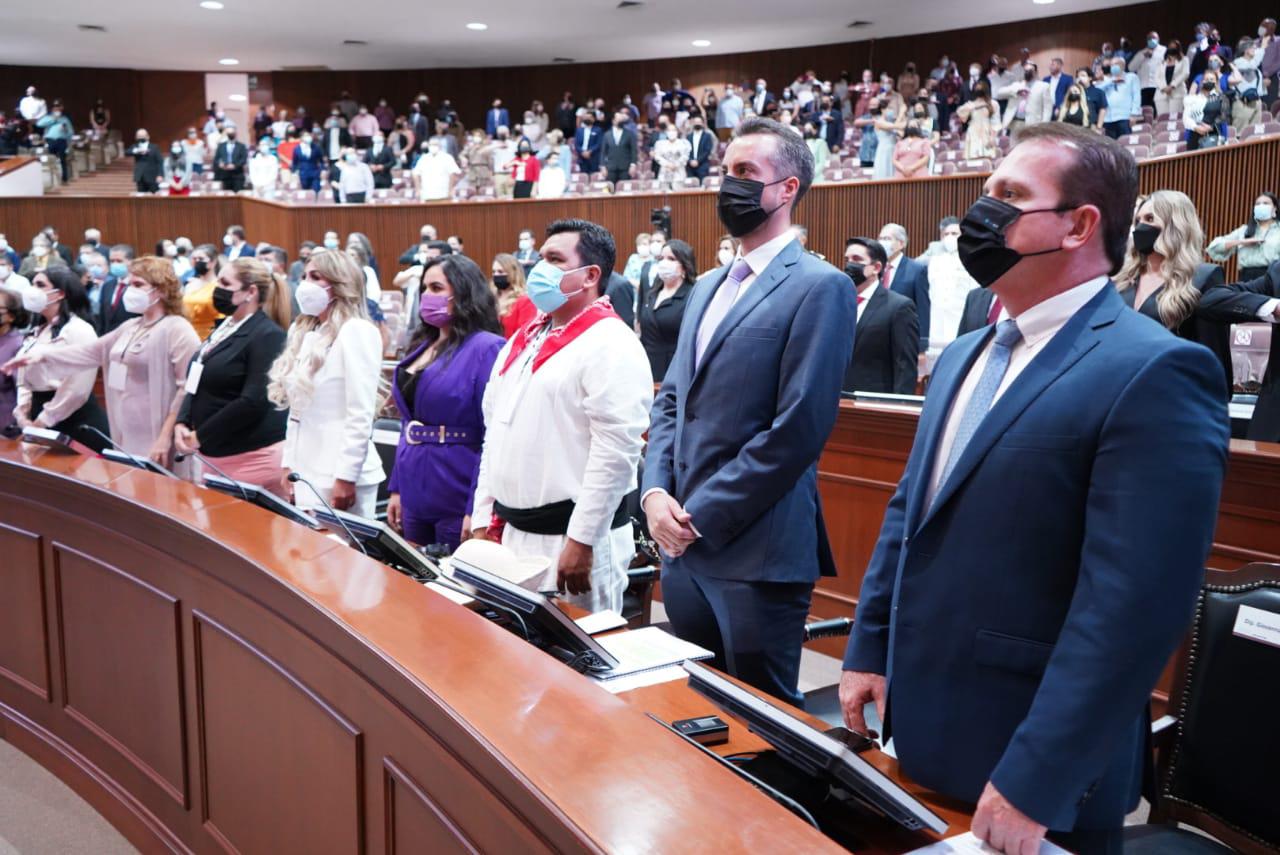 $!Queda instalada la 64 Legislatura del Congreso de Sinaloa