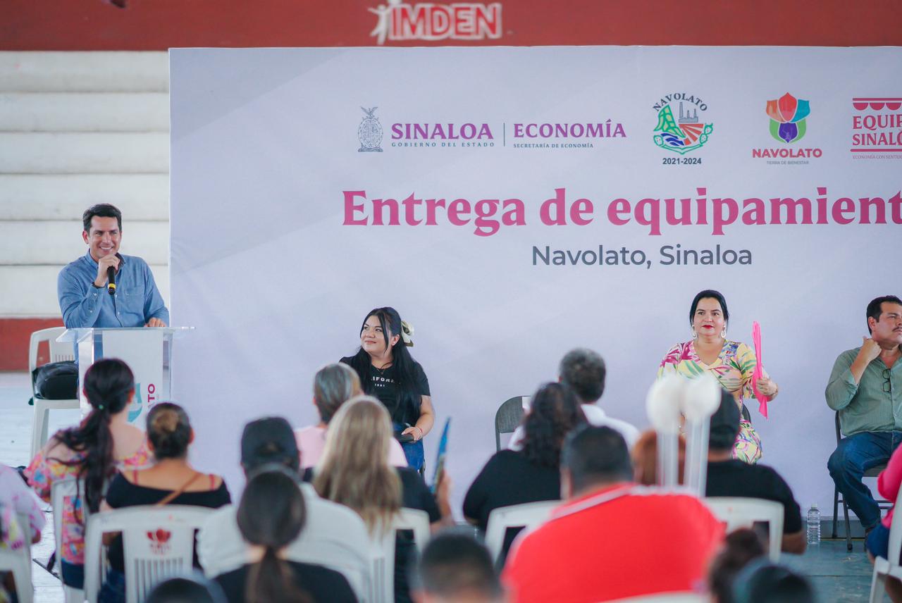 $!Gobierno de Rocha Moya duplicará entrega de equipamiento productivo a microempresarios