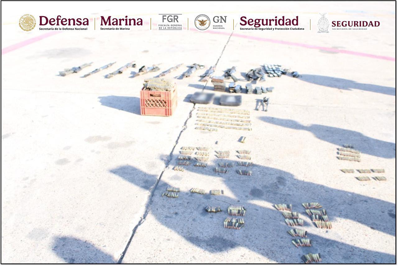 $!Detienen a 5 en El Tecomate de La Noria, en Mazatlán, y rescatan a dos secuestrados