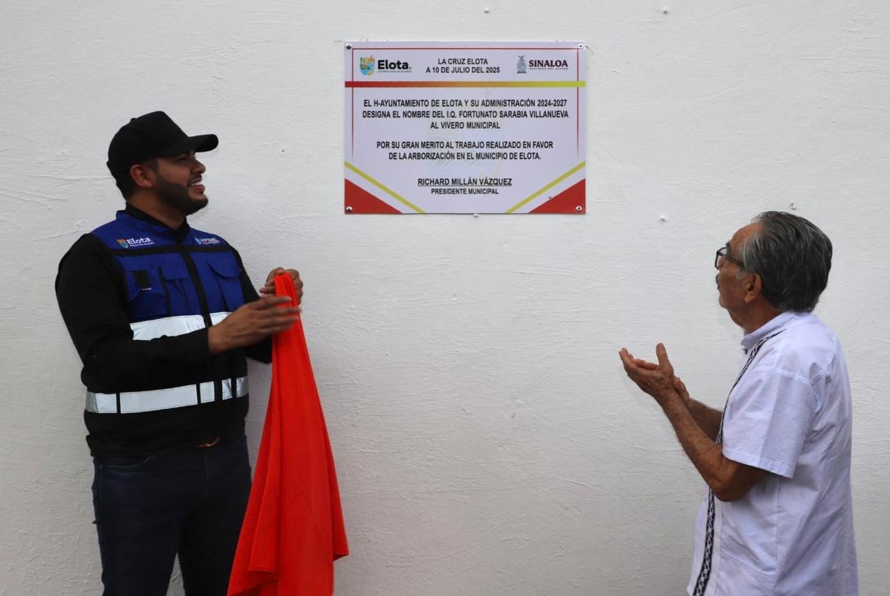 $!Con una jornada de arborización, conmemoran el Día Nacional del Árbol en Elota