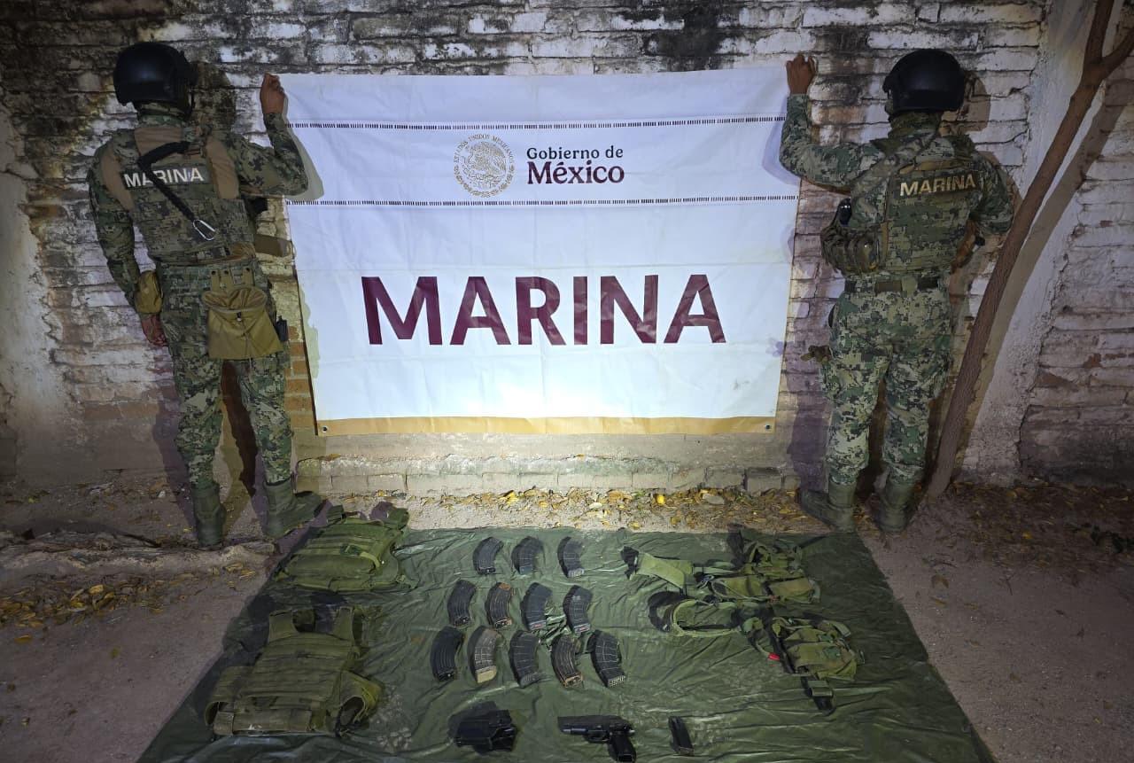 $!Marina localiza a dos mujeres presuntamente privadas de la libertad en Mazatlán