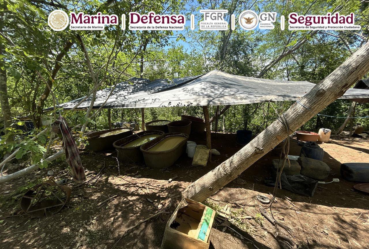 $!Aseguran 21 toneladas de metanfetamina en Durango