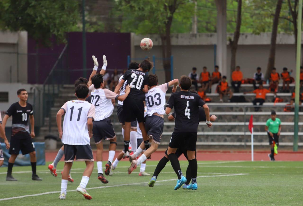 $!Sinaloa inicia con triunfo en la Olimpiada Nacional de Futbol