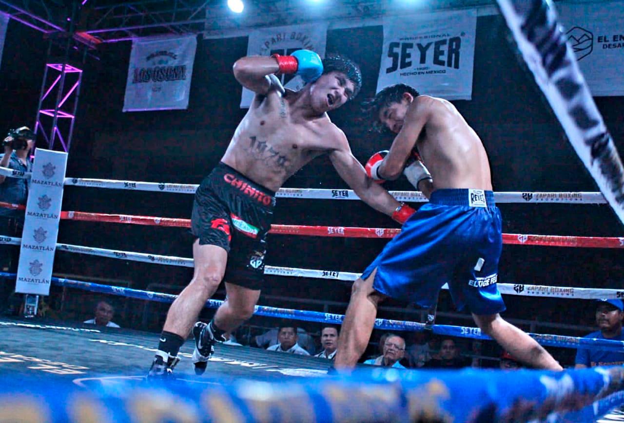 $!Rubén ‘Bebé’ Vega regresa al cuadrilátero con victoria sobre Jesús Gómez