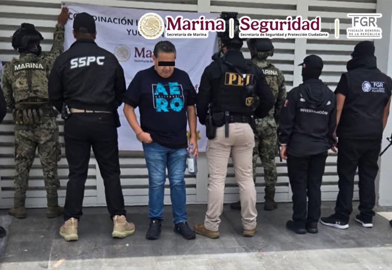 $!Detienen a empresario, en Mérida, por presuntos nexos con el CJNG y le aseguran vehículos de lujo