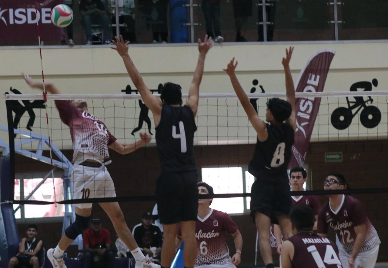 $!Se reparten victorias en estatal de voleibol de sala de Juegos Conade