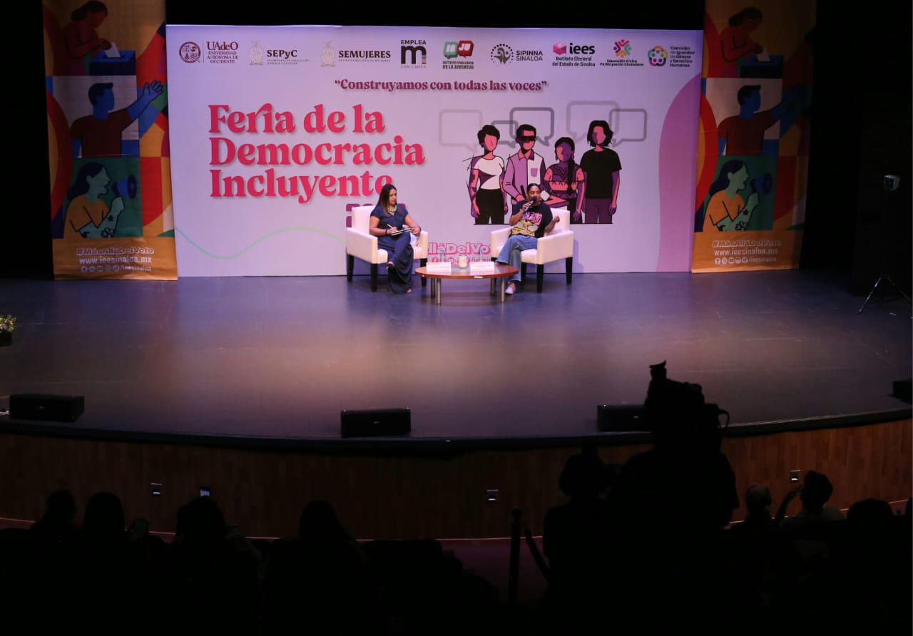 $!IEES inaugura la primera Feria de la Democracia Incluyente en Sinaloa