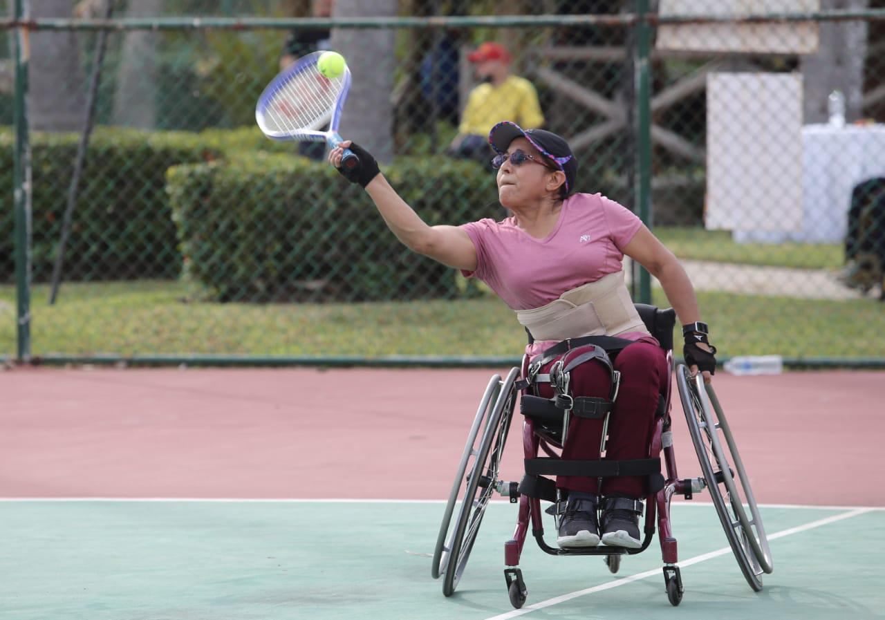 $!El Nacional de Tenis Sobre Silla de Ruedas Mazatlán 2021 define este domingo a sus campeones