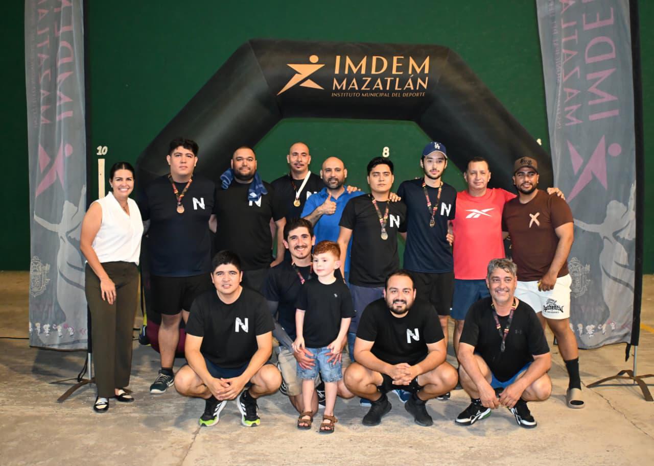 $!Samuel Arámburo y Luis Amador se coronan en el Torneo de Frontenis Mazatlán 2025