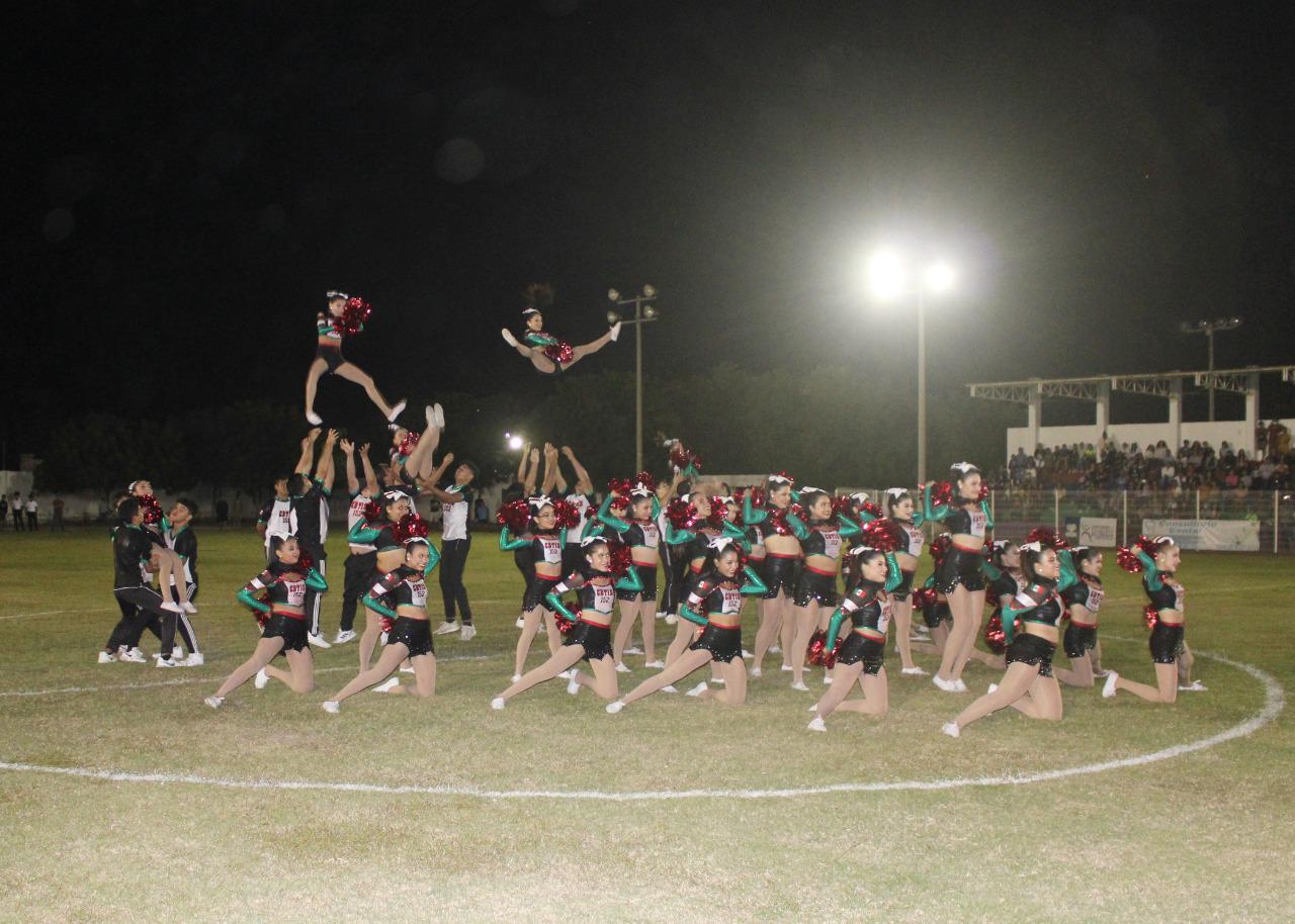 $!CBTIS 152 obtiene el triunfo en concurso de porristas organizado por el Ayuntamiento de Escuinapa