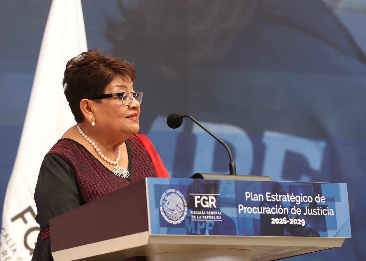 $!Ernestina Godoy presenta nueva estrategia al frente de la FGR; ni burocracia dorada ni fabricación de culpables, dice