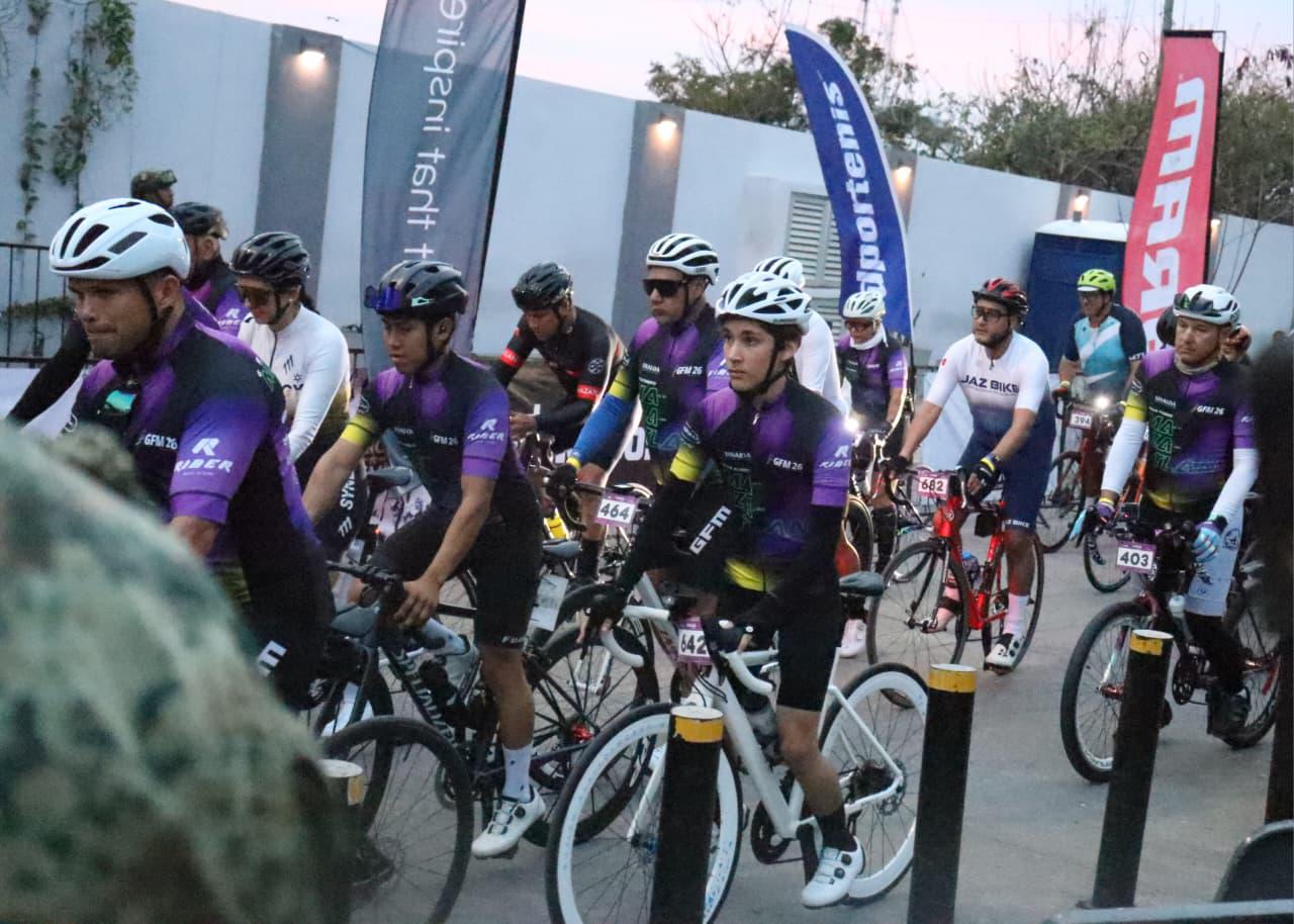 $!Gran Fondo Mazatlán reúne a 700 ciclistas en su 14ª edición