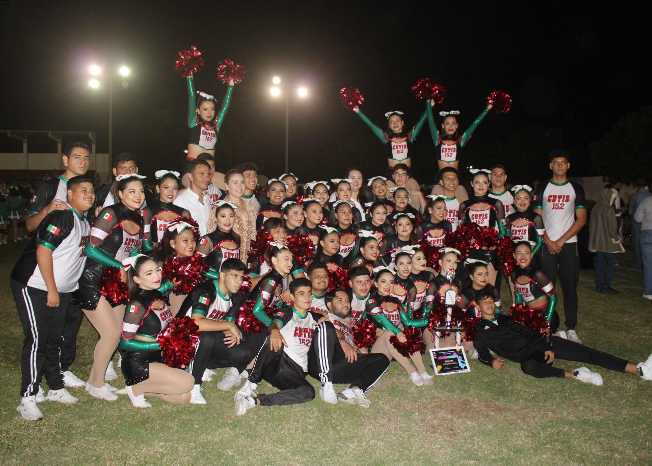 $!CBTIS 152 obtiene el triunfo en concurso de porristas organizado por el Ayuntamiento de Escuinapa