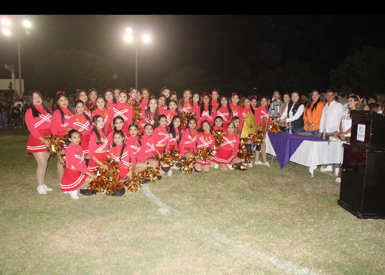 $!CBTIS 152 obtiene el triunfo en concurso de porristas organizado por el Ayuntamiento de Escuinapa