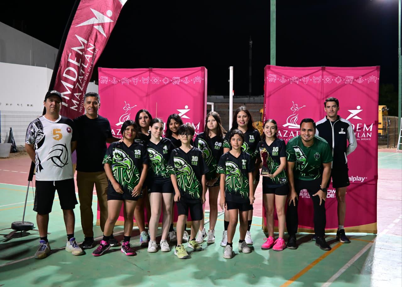 $!Coronan a los campeones del Torneo Afiliación de Voleibol Imdem 2026, en la Sahop