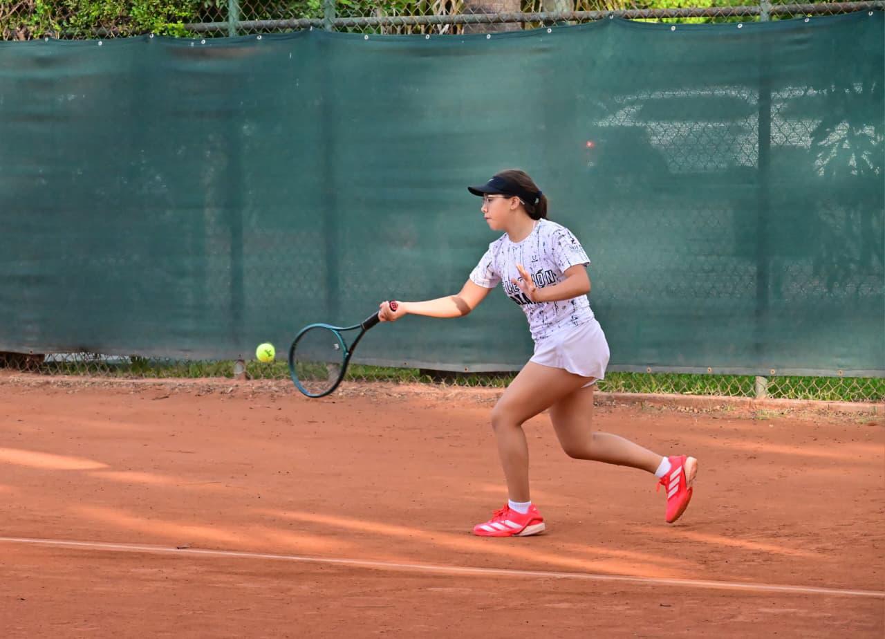 $!Domina Mazatlán la Sub 14 en el tenis del selectivo estatal Conade