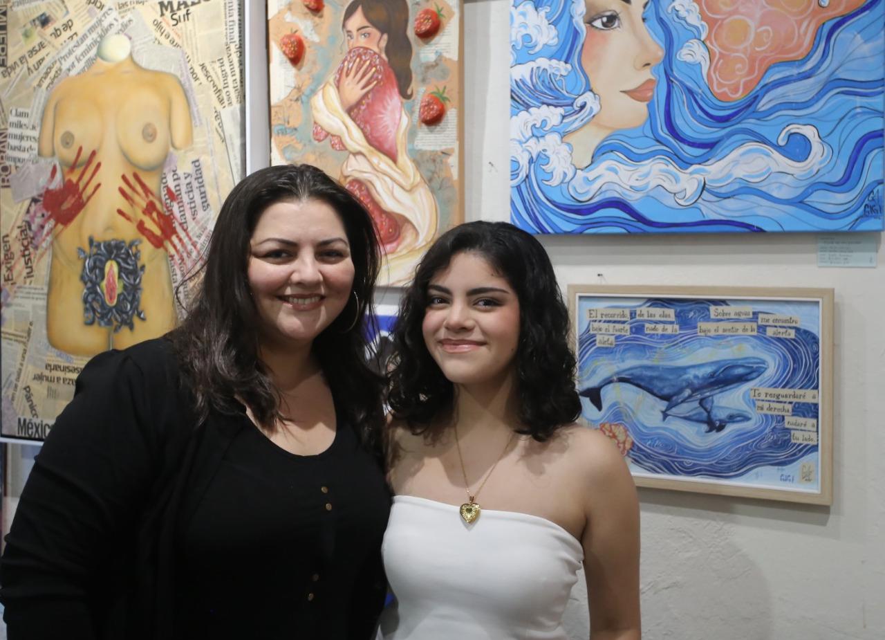 $!Dulce Zataráin y Giselle Arámburo.