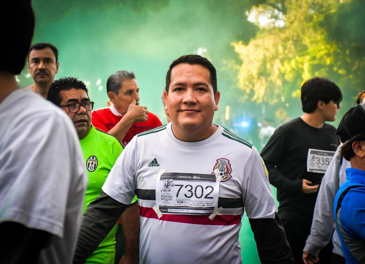 $!Cobaes celebra con éxito en Culiacán la décima edición de la carrera ‘Píntate Verde’