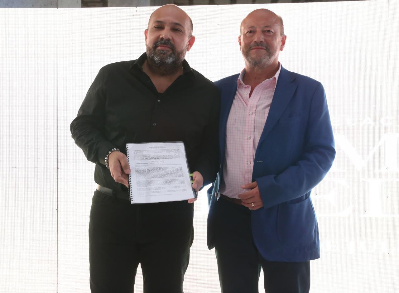 $!Colocan primera piedra de la segunda etapa de Punto Laguna en Mazatlán